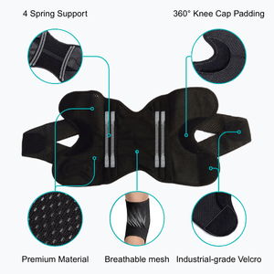 BodyForge™ Reinforced Knee Mesh Strap